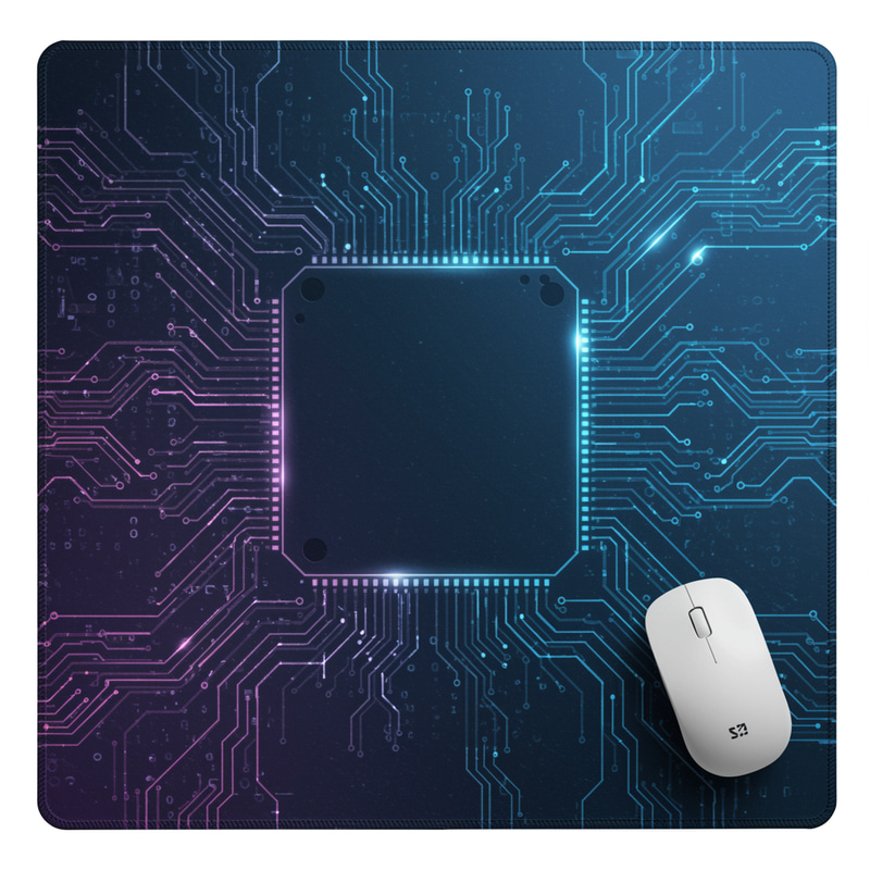 AI & Technology Mousepad Design