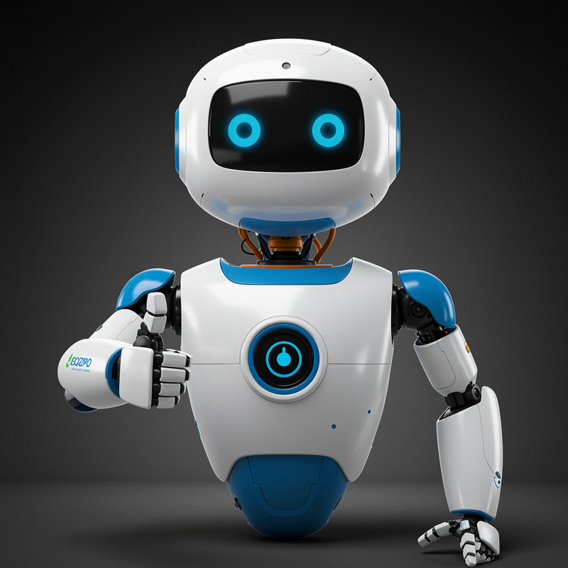AI Chatbot Robot Design for ECOZIPO AI Chatbot Robot Design for ECOZIPO