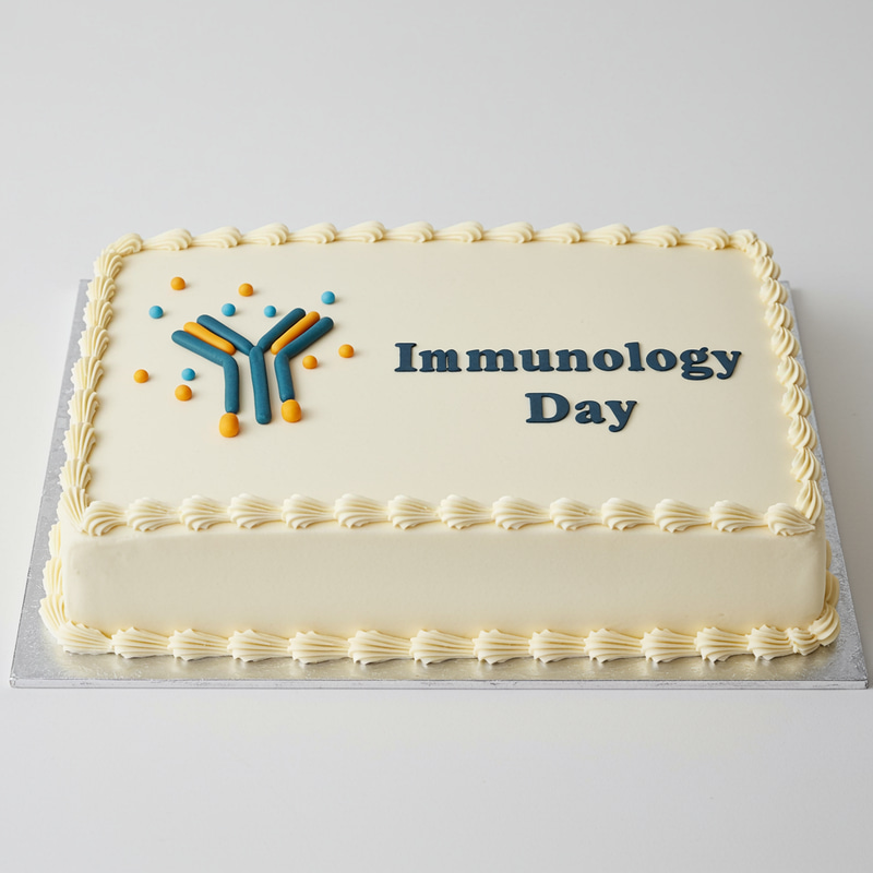 Immunology Day Celebration Cake Immunology Day Celebration Cake