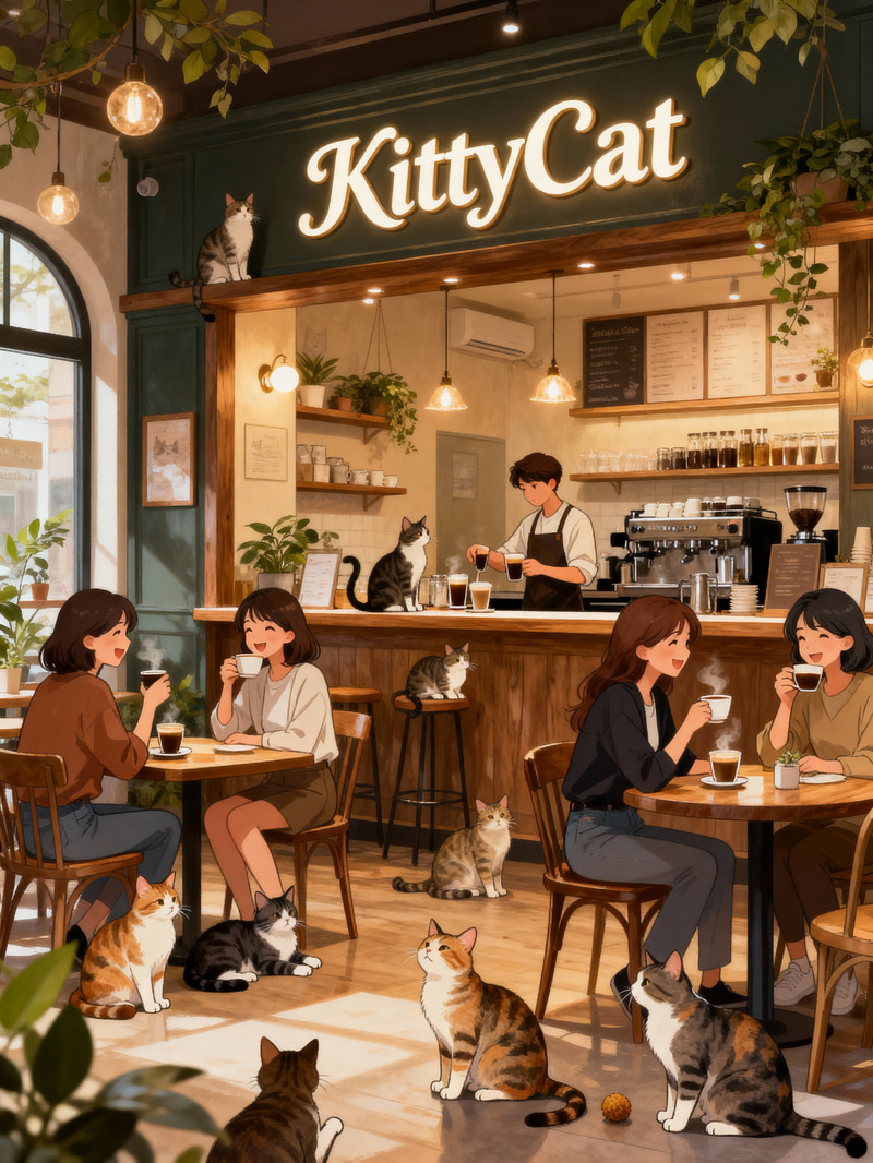 Visit the Cozy KittyCat Café Today Visit the Cozy KittyCat Café Today