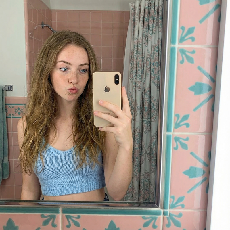 Photorealistic Portrait of a Young Woman Photorealistic Portrait of a Young Woman