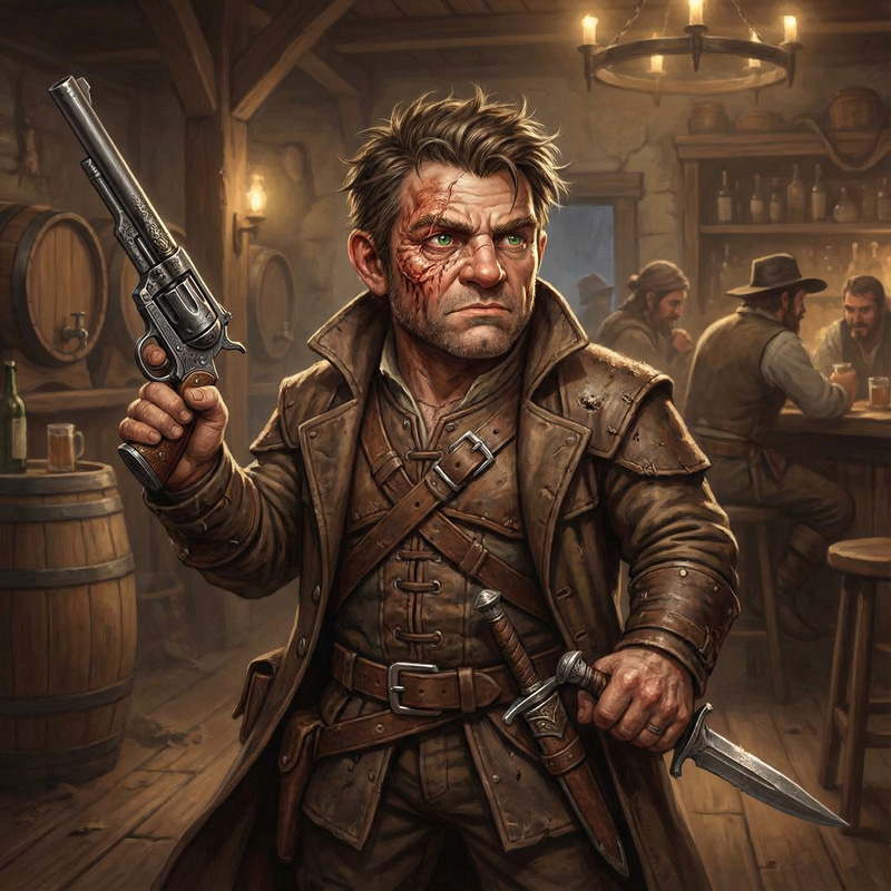 D&D Dwarf Gunslinger: A Fantasy Character Profile D&D Dwarf Gunslinger: A Fantasy Character Profile