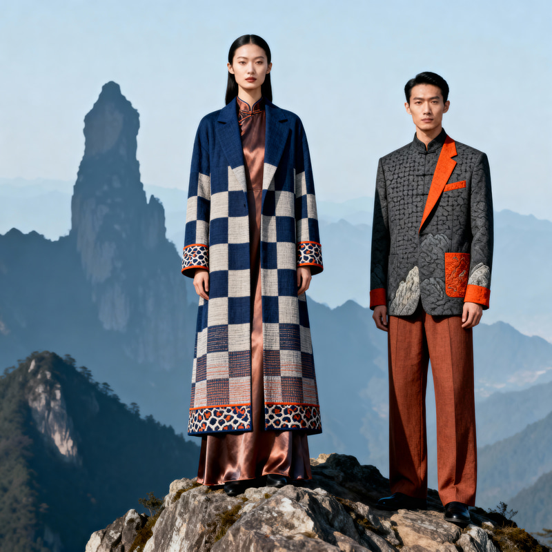 Daizong Qing Ai - Modern Chic Suits Inspired by Taishan