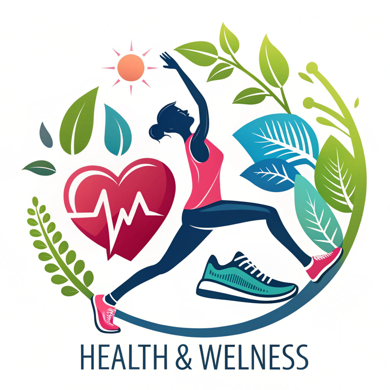 Vibrant Health & Wellness Logo Design Vibrant Health & Wellness Logo Design