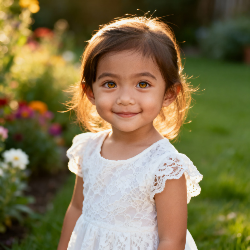 Mixed Race Little Girl: Asian & White Heritage Mixed Race Little Girl: Asian & White Heritage