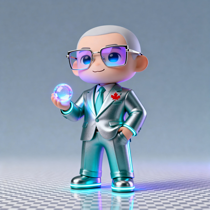 Luxury Tech Mascot for RockyLens Opticians