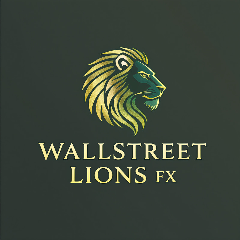Wallstreet Lions Fx Logo Design - Modern & Powerful Wallstreet Lions Fx Logo Design - Modern & Powerful