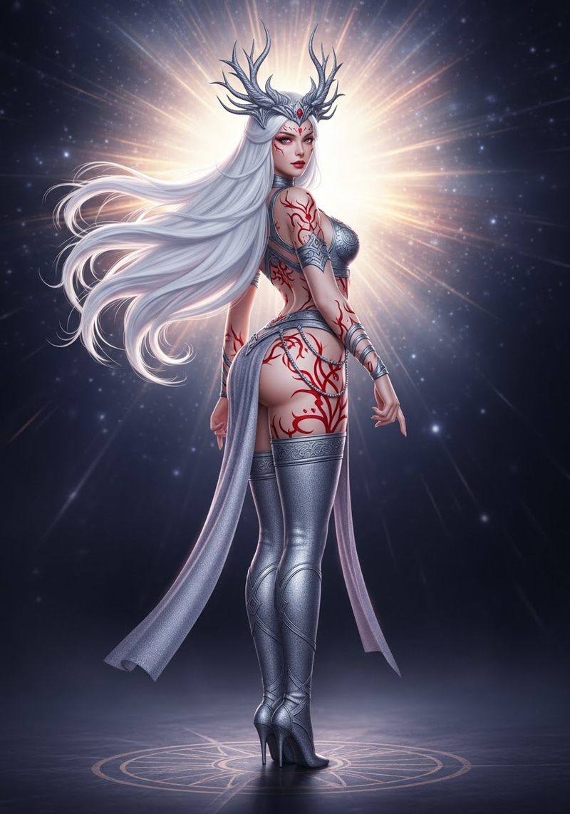 Goddess of Desire: Captivating Full-Body Portrait Goddess of Desire: Captivating Full-Body Portrait