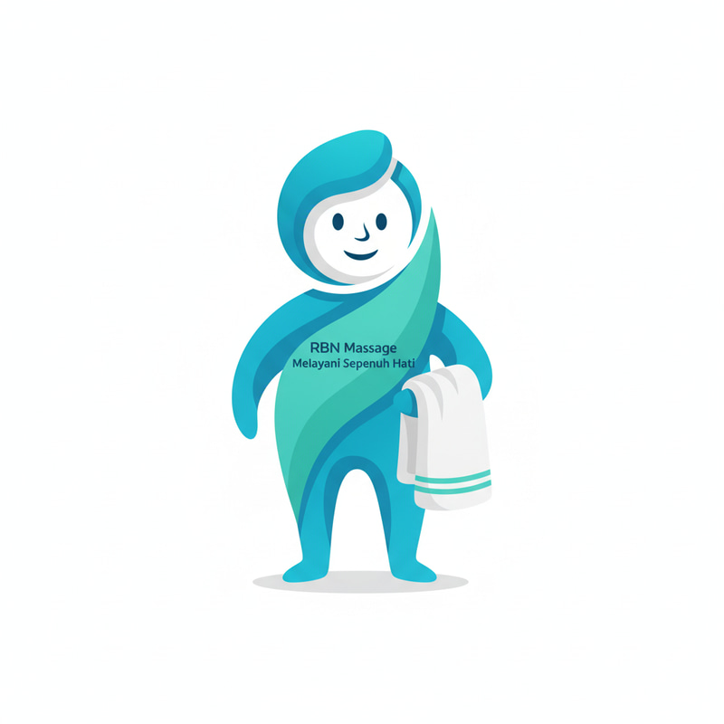Mascot with Towel and Heartfelt Service Message Mascot with Towel and Heartfelt Service Message