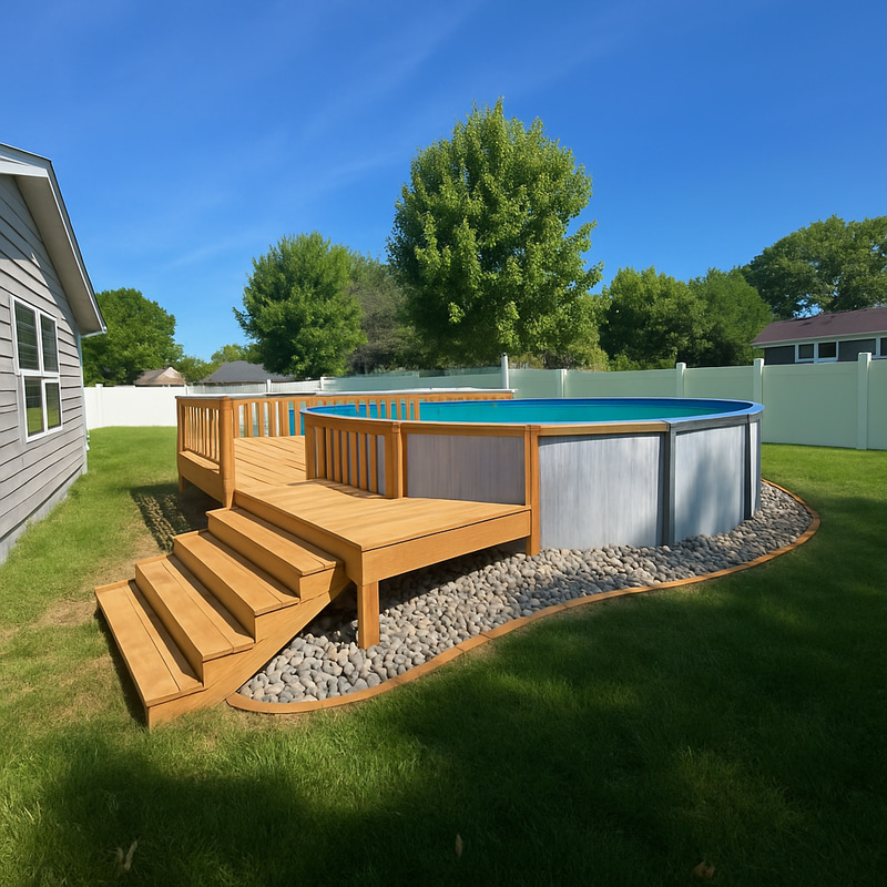 Stunning Floating Decks for Pools & Backyards Stunning Floating Decks for Pools & Backyards