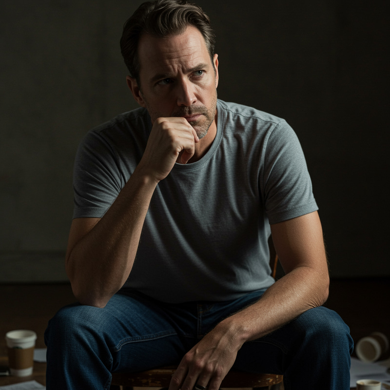 Deep Thoughts: A Man in Contemplation