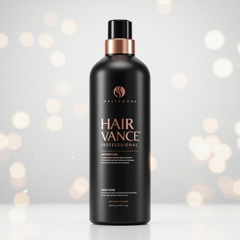 Luxury Hair Care Bottle | Elegant Salon Aesthetic Luxury Hair Care Bottle | Elegant Salon Aesthetic