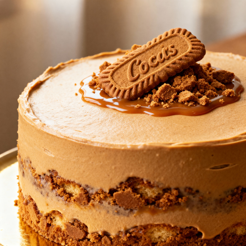 Biscoff Cake Round | Delicious Dessert Recipe Biscoff Cake Round | Delicious Dessert Recipe