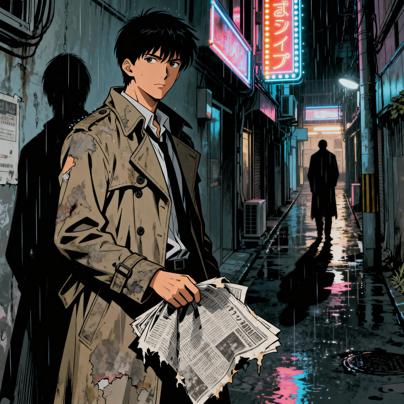 Anime Image Redo in Urasawa Style