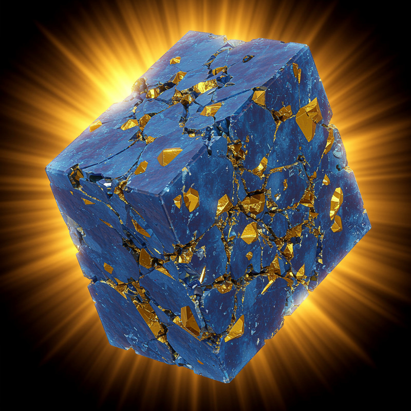 Stunning Perovskite Crystal Structure with Sun Stunning Perovskite Crystal Structure with Sun