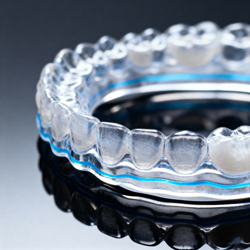 ClearCorrect Aligner: Precision with Edge Highlighting ClearCorrect Aligner: Precision with Edge Highlighting