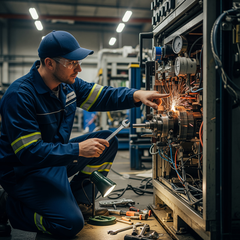 Expert Equipment Repair in Factory Settings