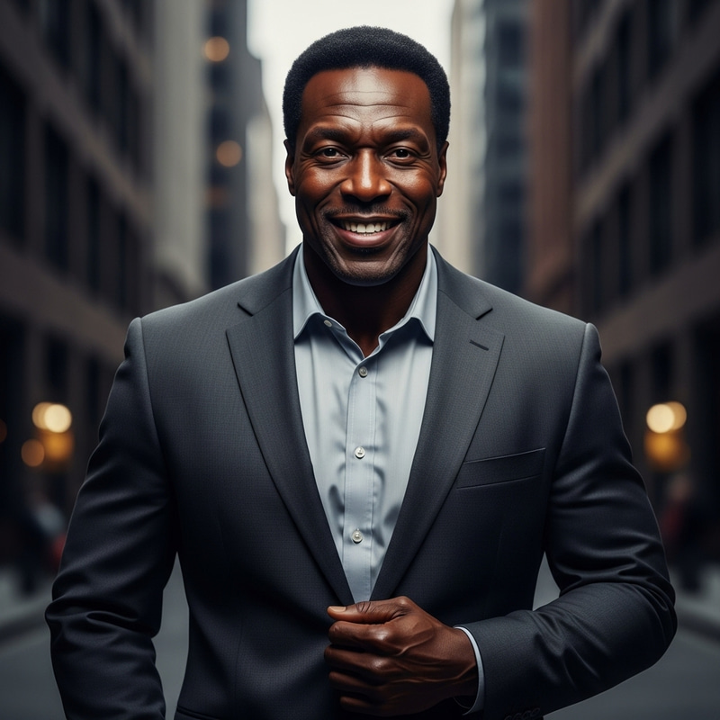 Strong & Tall: Mature Black Man Strong & Tall: Mature Black Man