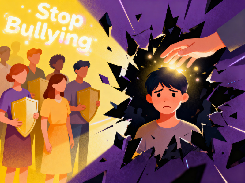 Stop Bullying: Powerful Digital Art Campaign Stop Bullying: Powerful Digital Art Campaign
