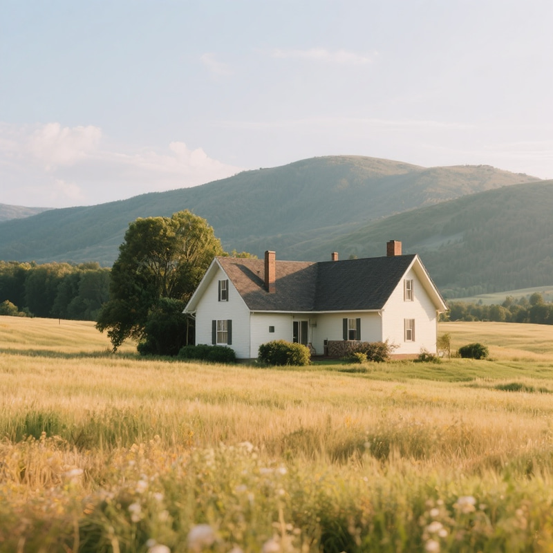 Charming House in a Serene Field