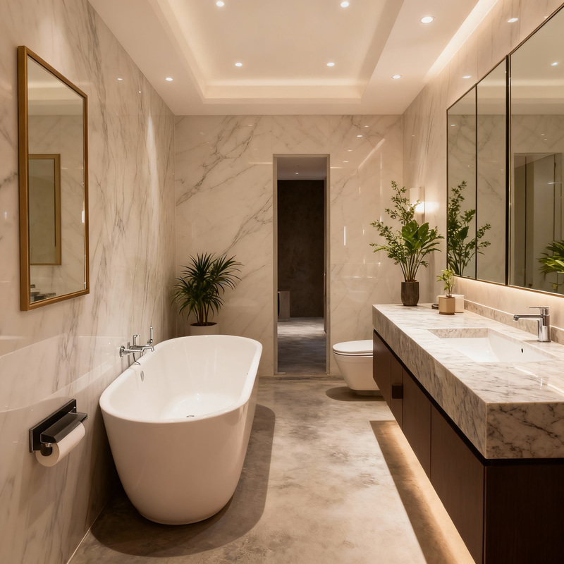 Professional Hotel Bathroom Design Ideas