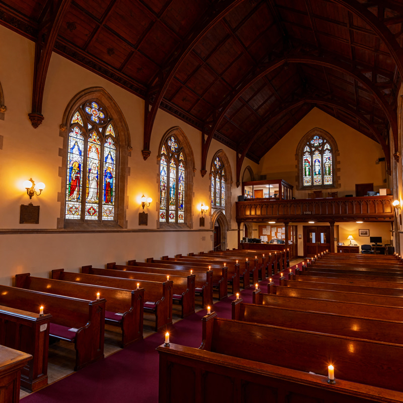 Neo-Gothic Church Interior for 500+ Guests