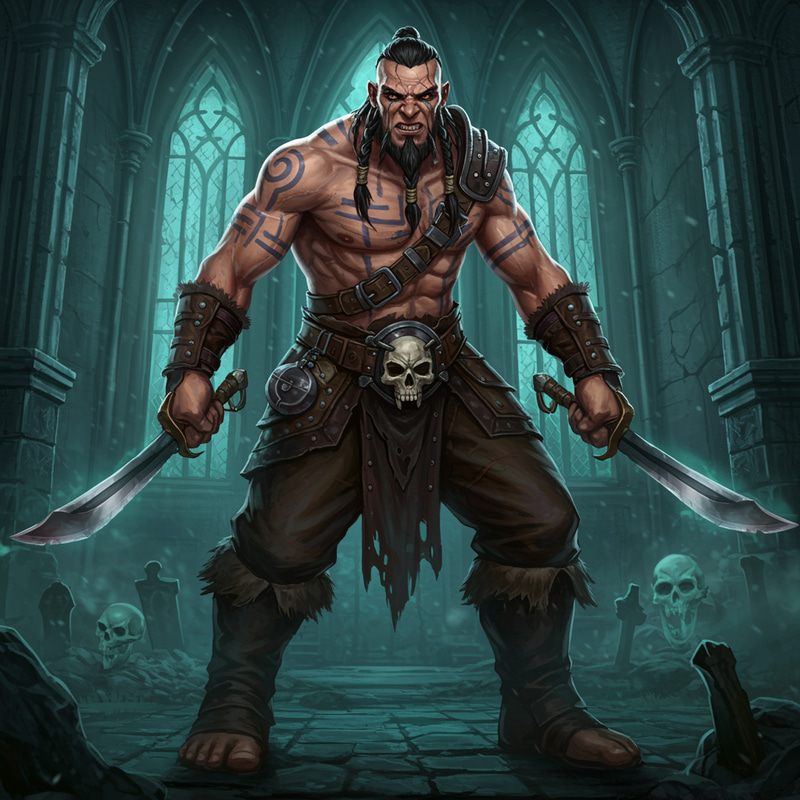 DND Goliath Bloodhunter: Cloud Giant Slayer DND Goliath Bloodhunter: Cloud Giant Slayer