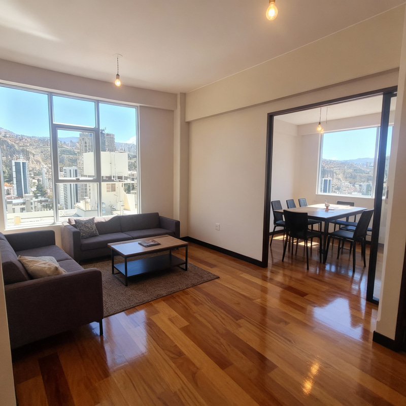 Small Living Room and Dining Room Furniture Design