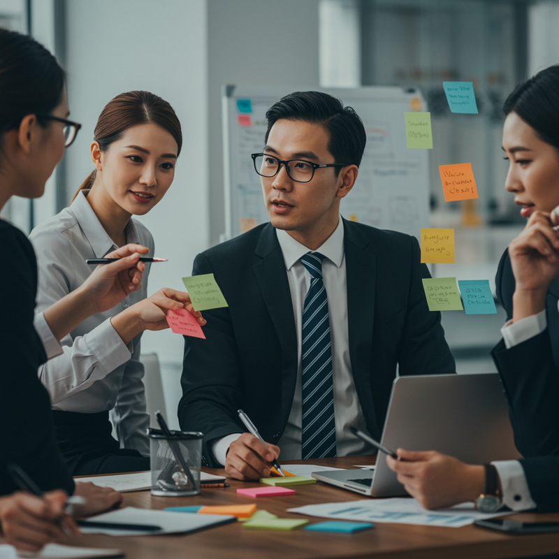 Professional Office Brainstorming Session Professional Office Brainstorming Session