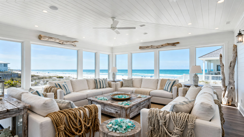 Coastal Style Living Room Photography Coastal Style Living Room Photography