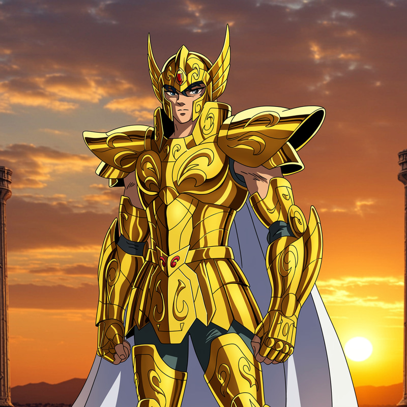 Golden Armor Knight - Saint Seiya Merchandise Golden Armor Knight - Saint Seiya Merchandise