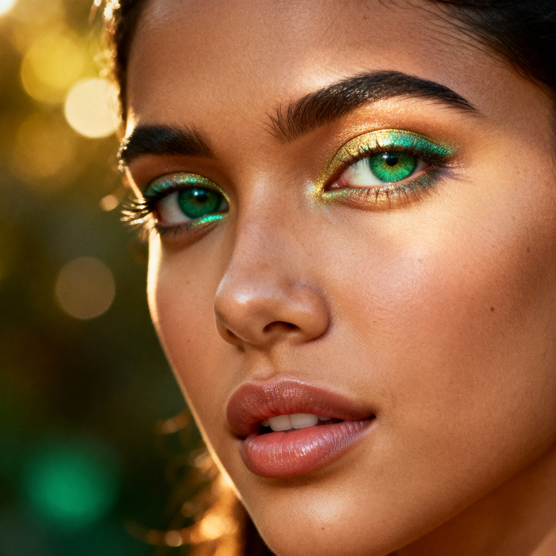 Captivating Portrait of a Young Model