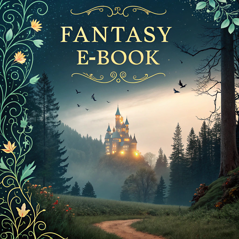 Fantasy E-Book Cover That Captivates Readers Fantasy E-Book Cover That Captivates Readers