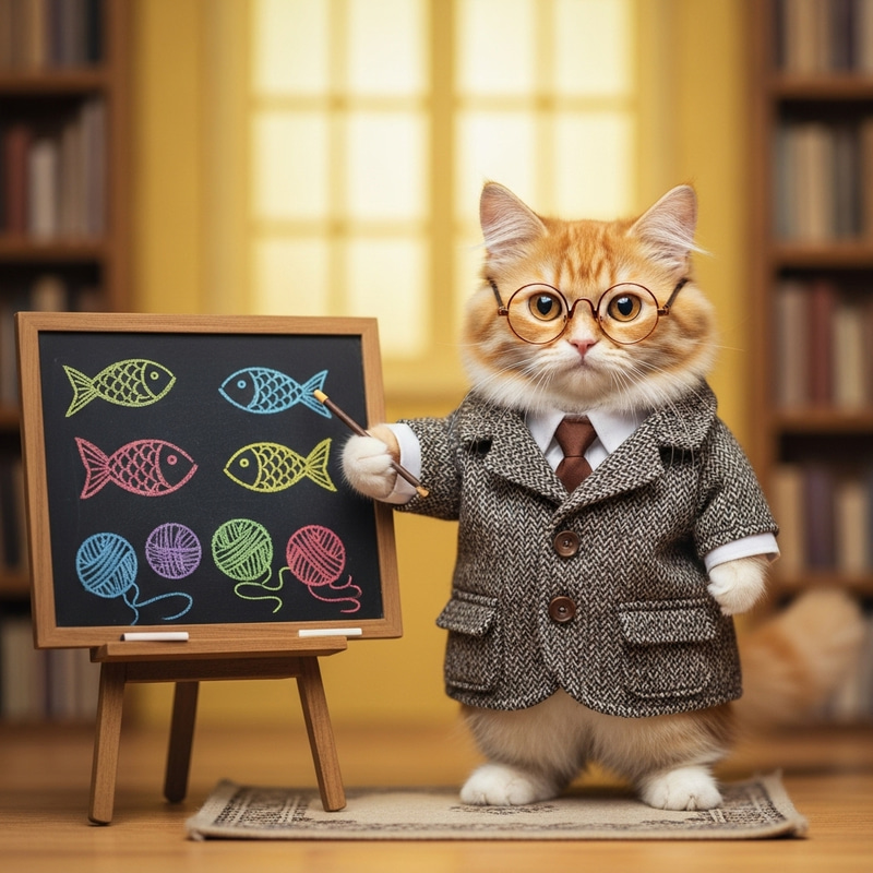 Teacher Cat: Learning with Feline Friends Teacher Cat: Learning with Feline Friends