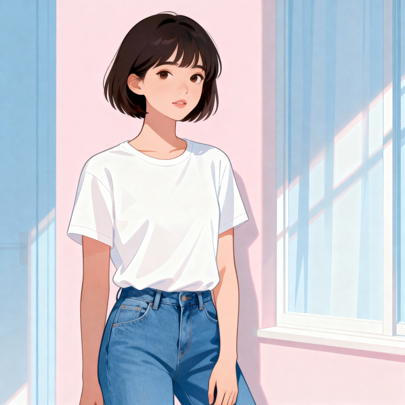 Simple Gril: Effortless Style & Elegance Simple Gril: Effortless Style & Elegance