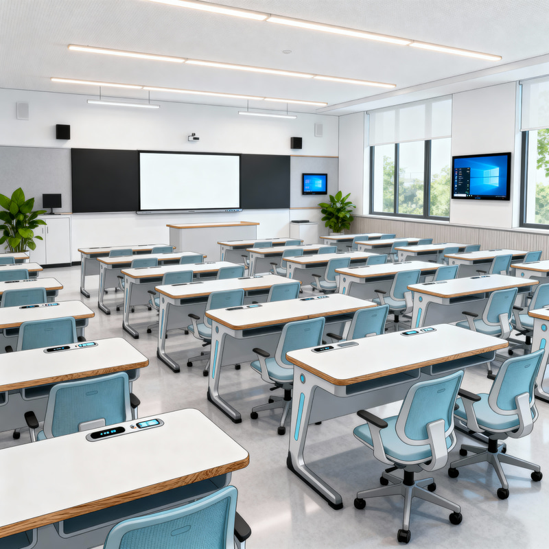 Modern Classroom Design for 25 Students Modern Classroom Design for 25 Students