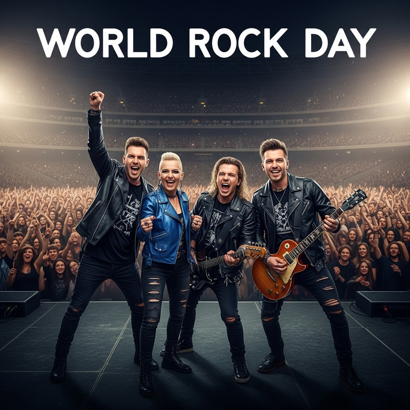 Rockers Celebrate World Rock Day - Real Images Rockers Celebrate World Rock Day - Real Images