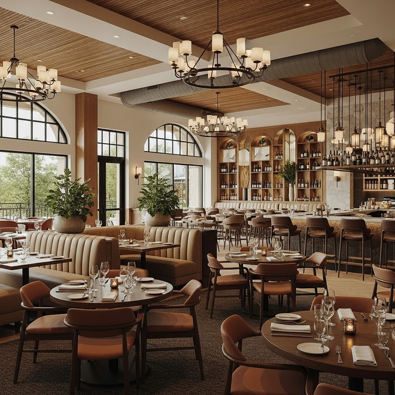 Beautiful Dining Restaurant Design Ideas