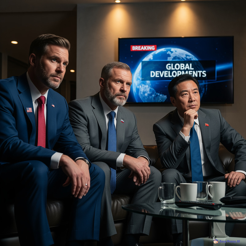 Global Leaders Watching the News Global Leaders Watching the News