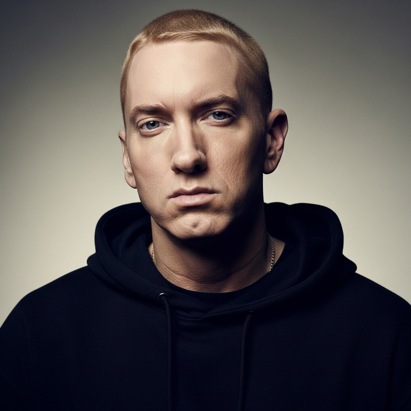 Eminem Portrait - Iconic Rapper Artwork