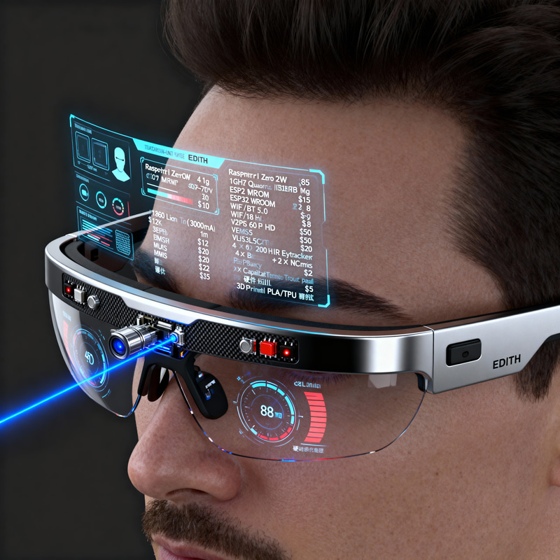 Holographic Smart Glasses: EDITH Inspired Tech Holographic Smart Glasses: EDITH Inspired Tech