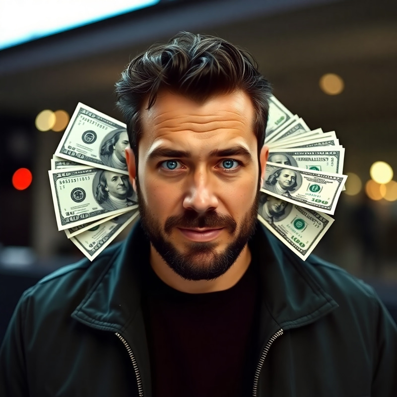 A Man with Million Dollars: A Wealthy Lifestyle A Man with Million Dollars: A Wealthy Lifestyle