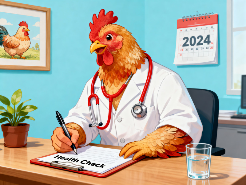 Doctor Chicken: A Quirky Medical Scene Doctor Chicken: A Quirky Medical Scene