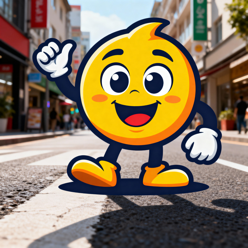 Memorable Cartoon Brand Mascot Design