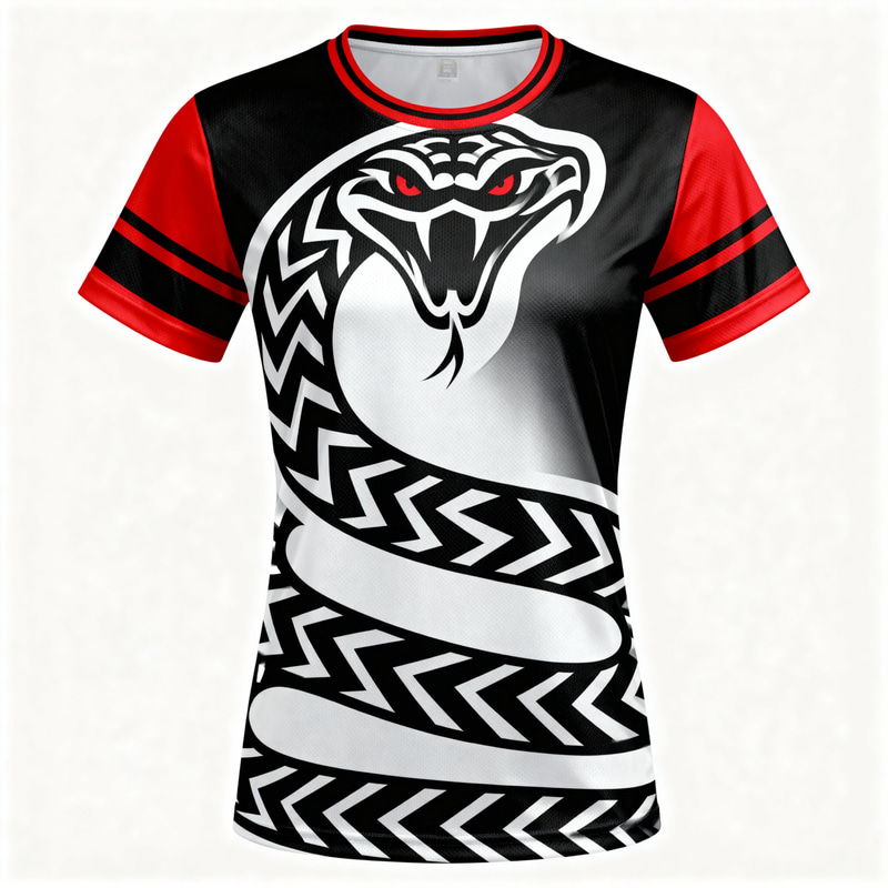 Viper Tribal Basketball Jersey Design