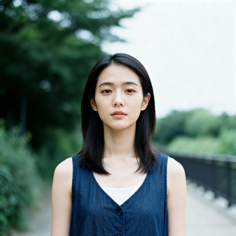 Chic Expression and Poised Stare Chic Expression and Poised Stare