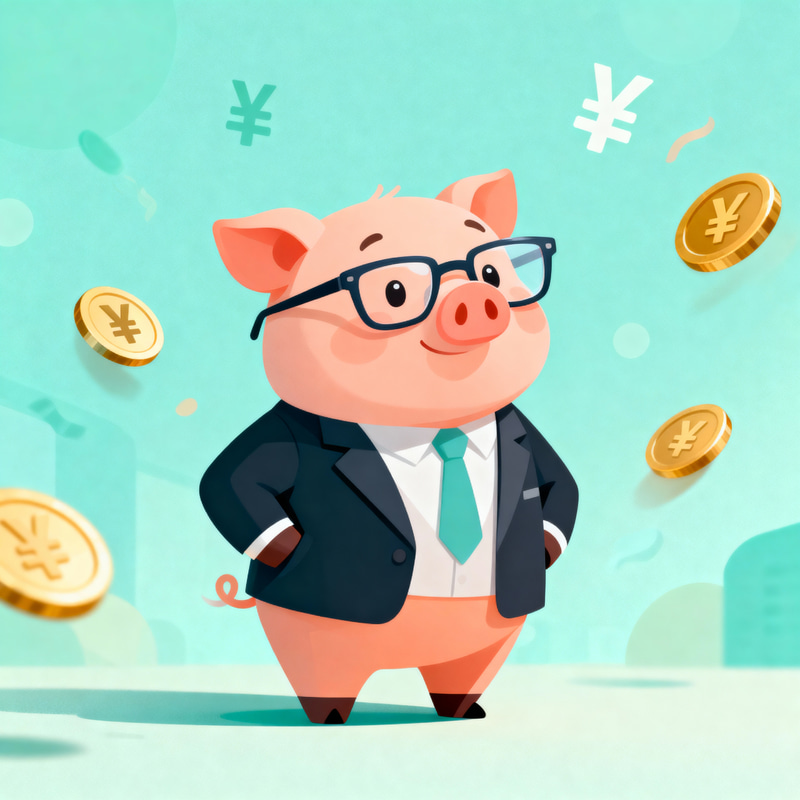 Charming Banking App Mascot Design Charming Banking App Mascot Design