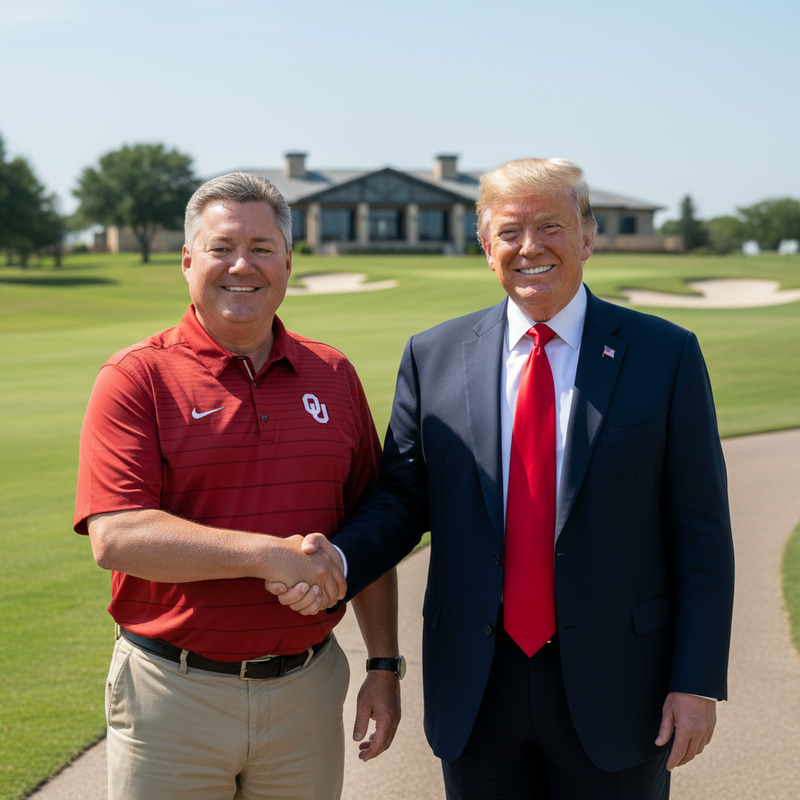 Photo with Donald Trump: Handshake Moment
