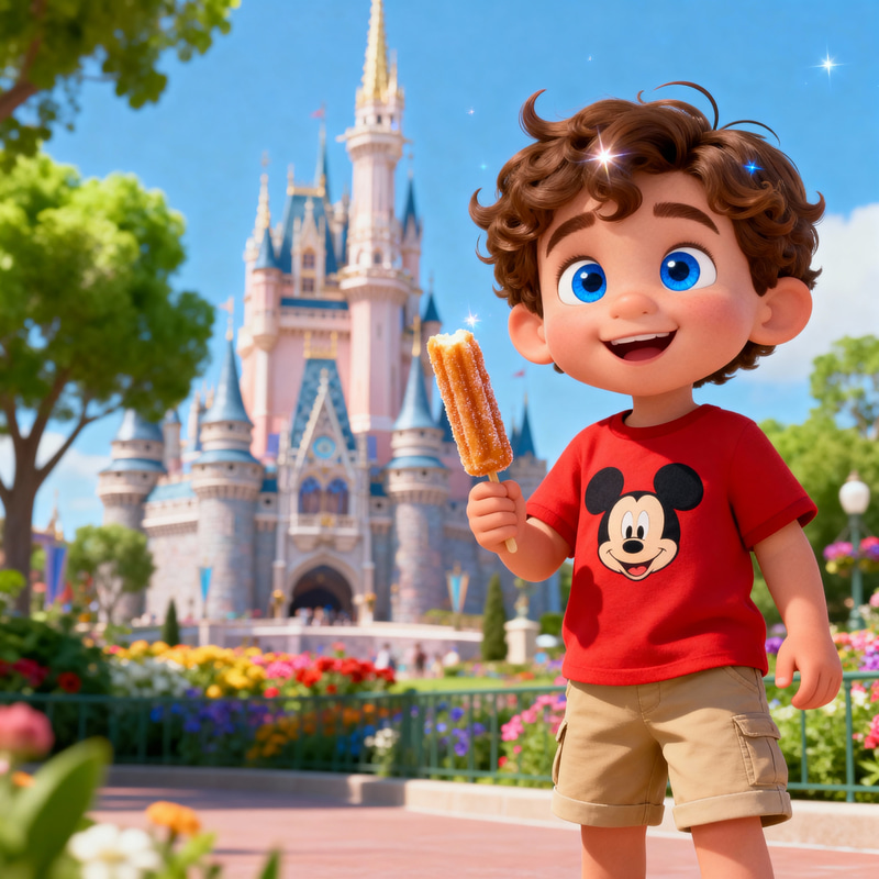 Disney Animation of a 3-Year-Old Boy Disney Animation of a 3-Year-Old Boy