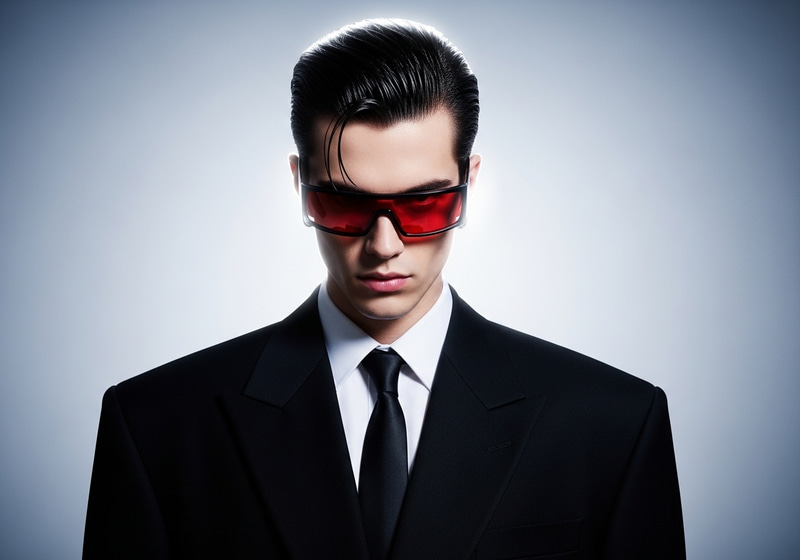 Avant-Garde Fashion Portrait of a Young Man Avant-Garde Fashion Portrait of a Young Man